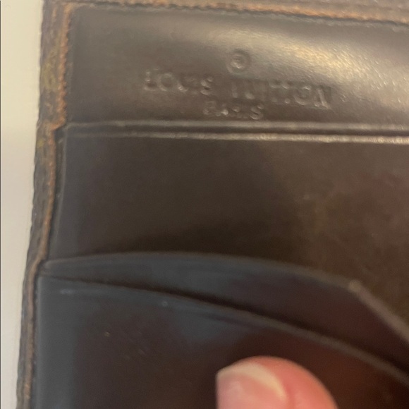 Louis Vuitton Dark Brown Monogram Wallet - Picture 7 of 8
